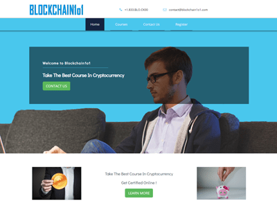 Blockchain1o1 learning platform