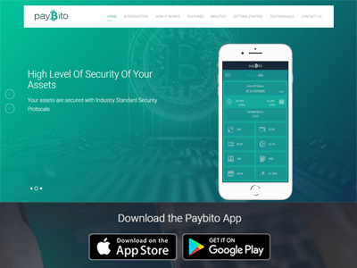 Paybito exchange platform