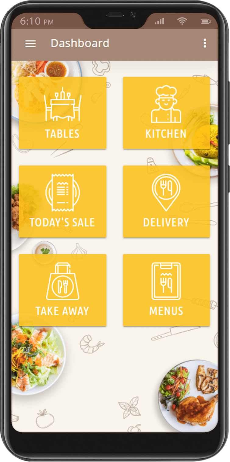 Eatery dashboard screenshot