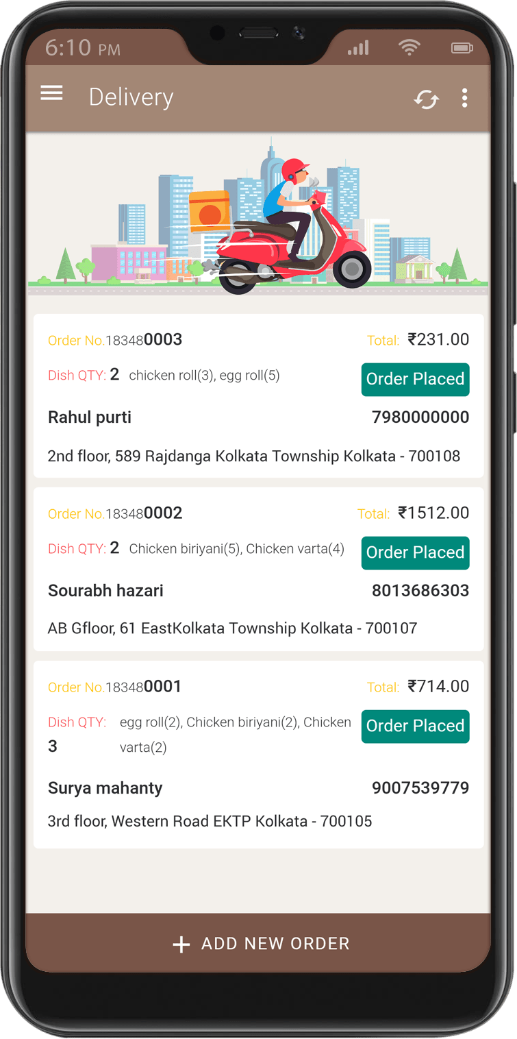 Delivery tracking